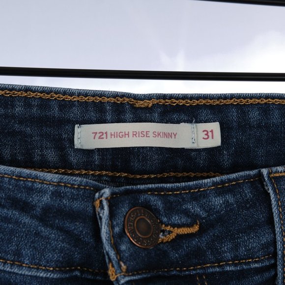 Levi's High Rise Straight Size 31 - Picture 4 of 6